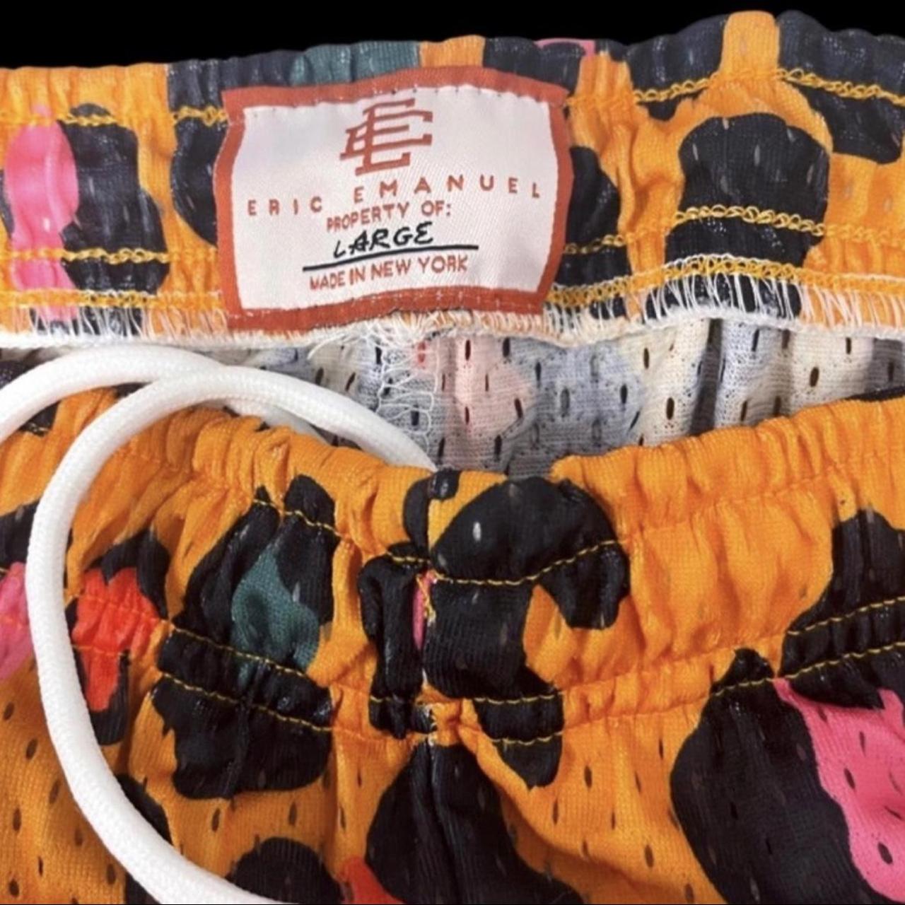 David Emanuel Men's Orange and Pink Shorts (2)