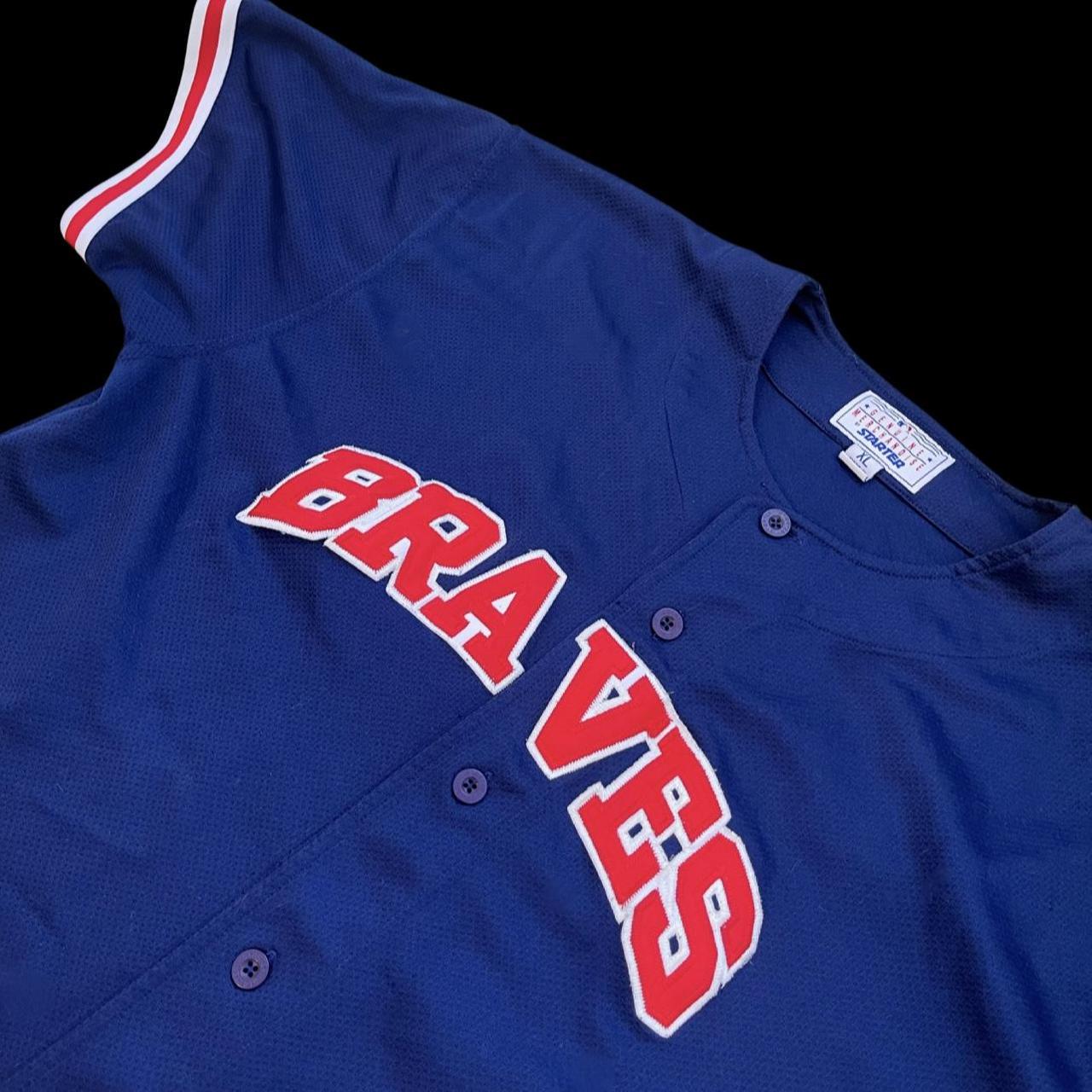Vintage Atlanta Braves polo shirt #vintage #braves - Depop