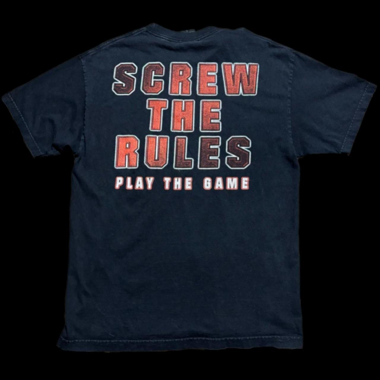 triple h screw the rules t shirt