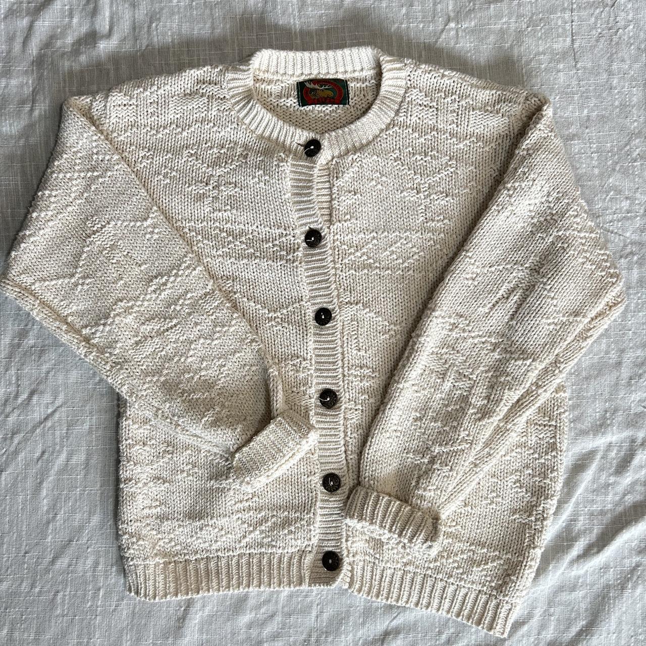 VTG Button Down Sweater The sweetest sweater, I... - Depop