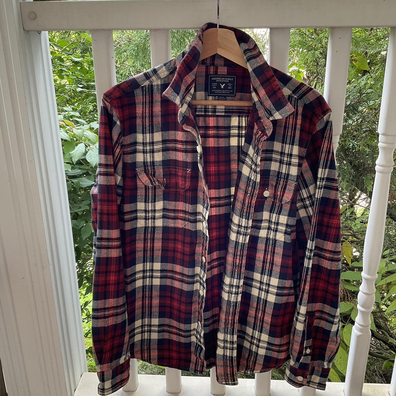 | American Eagle Flannel | Medium | #americaneagle... - Depop