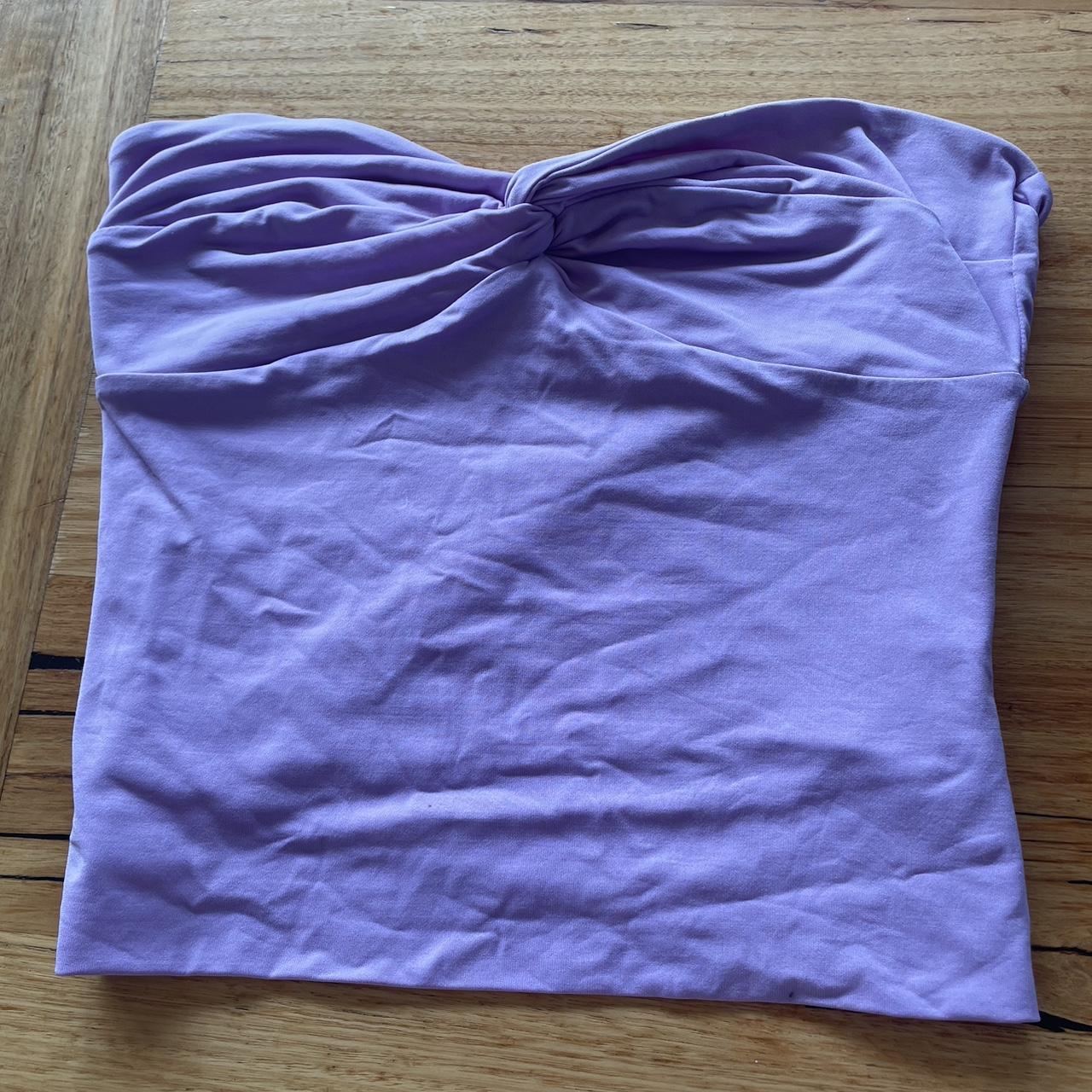 Bright purple kookai top. Super cute for summer... - Depop