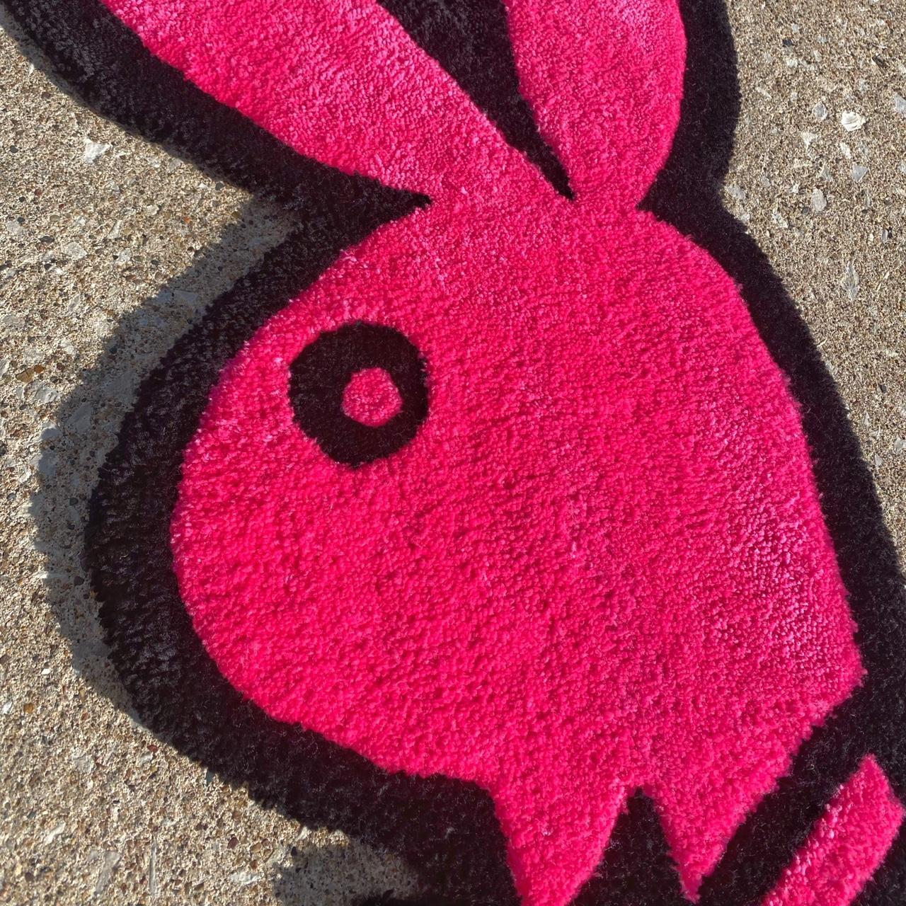 PLAYBOY BUNNY TUFTED RUG 🐰 This tufted rug has been - Depop