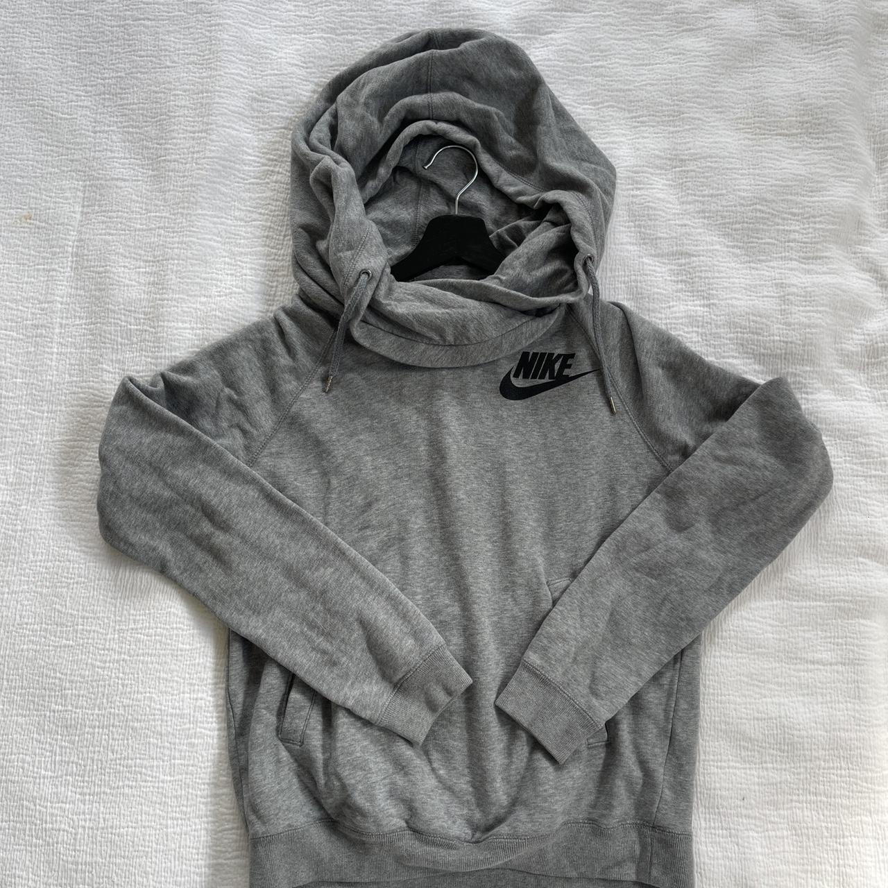 nike womens jumper grey