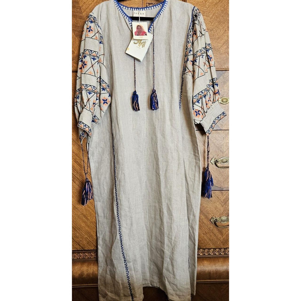 Lekha Saheli Women NWT Size Medium Maxi Length Caftan. Depop