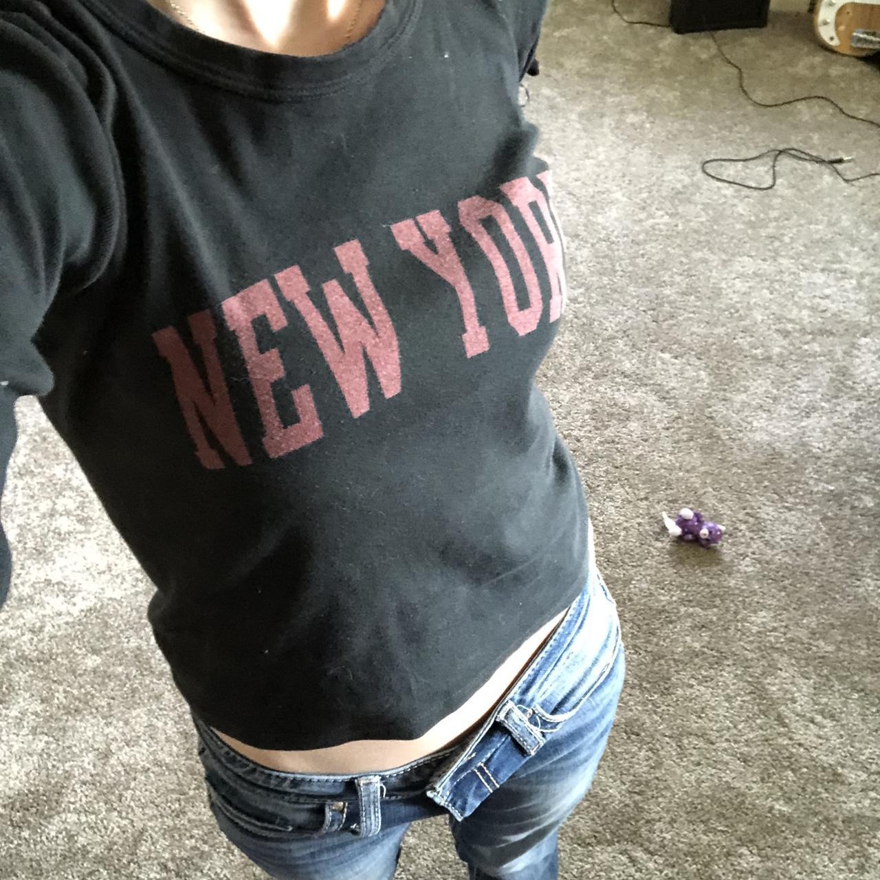 NEW YORK PRINT T-SHIRT - Burgundy