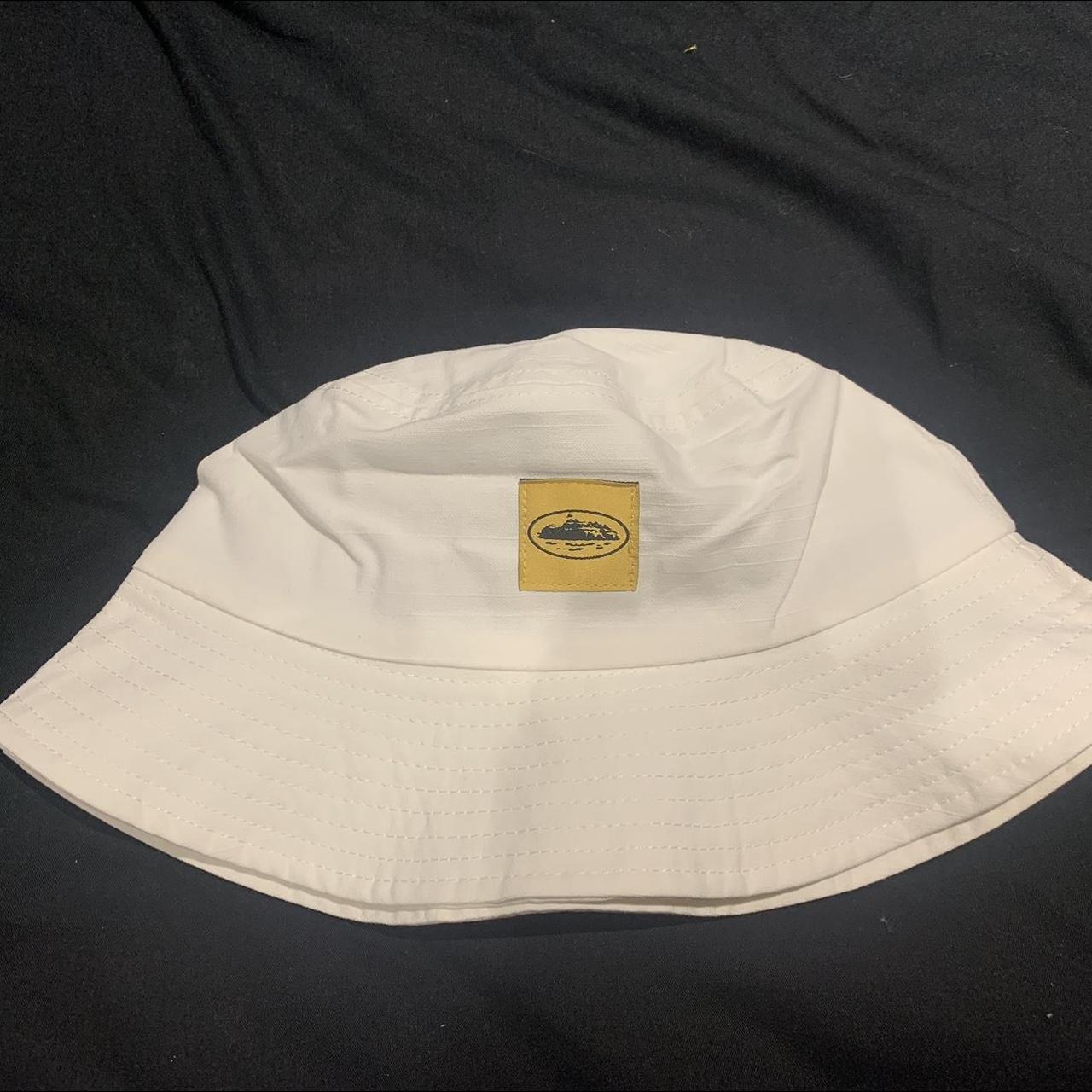 Corteiz Men's White Hat | Depop