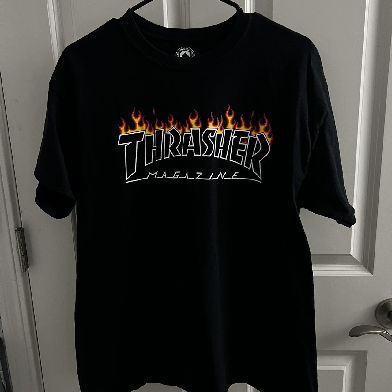 Thrasher Men's Black T-shirt