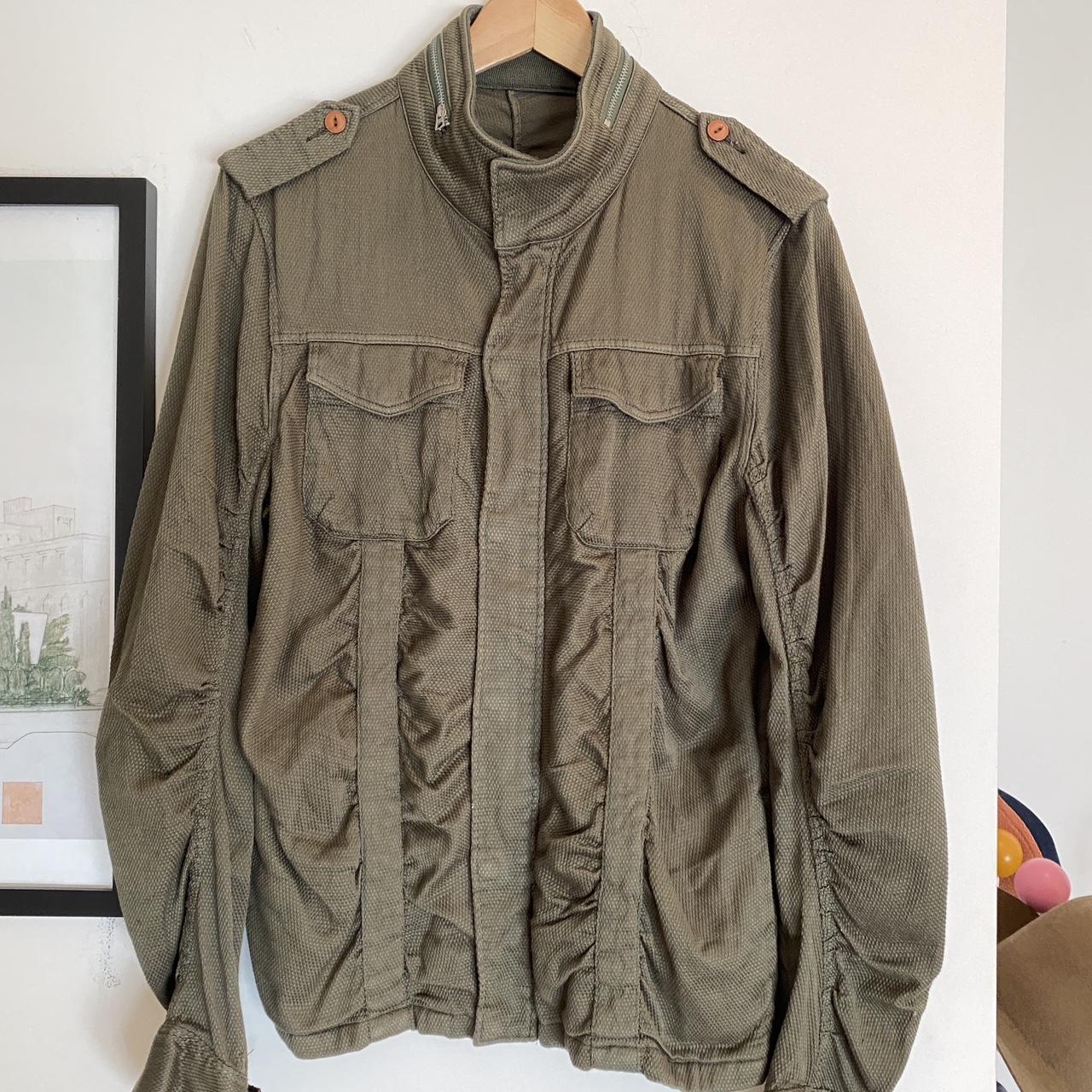 Vintage military-style lightweight jacket. So many... - Depop