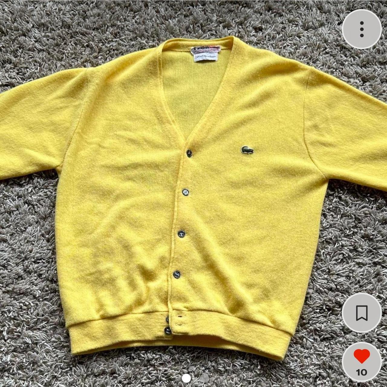 Lacoste vintage clearance cardigan