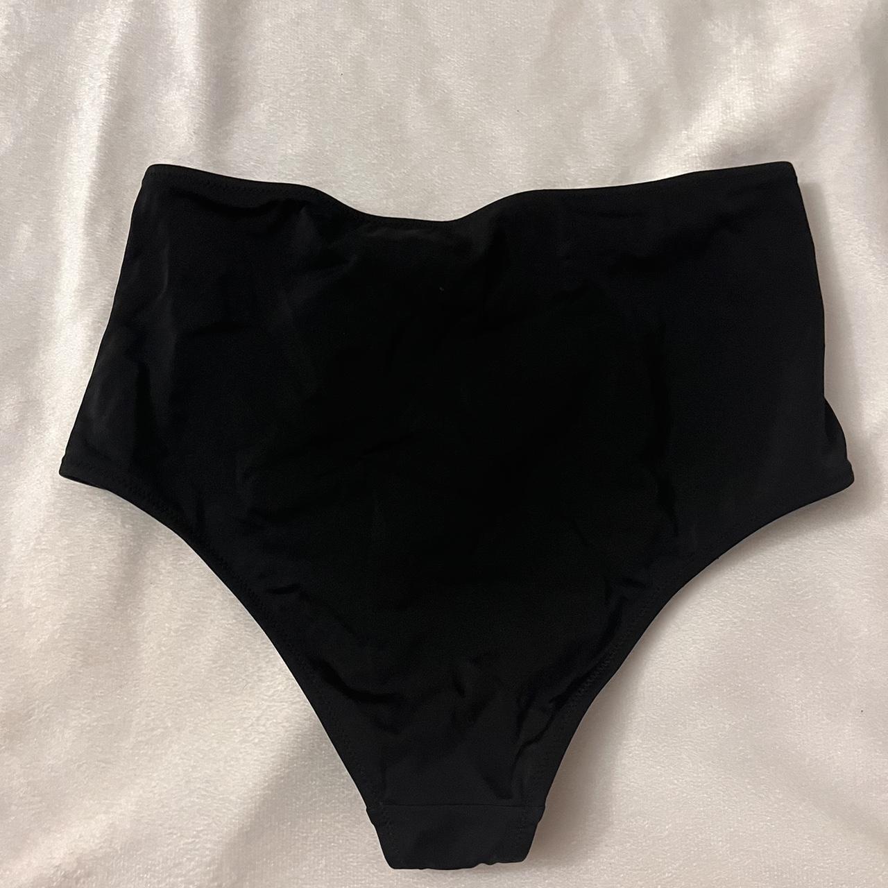 Shade & Shore Women's Black Bikini-and-tankini-bottoms | Depop