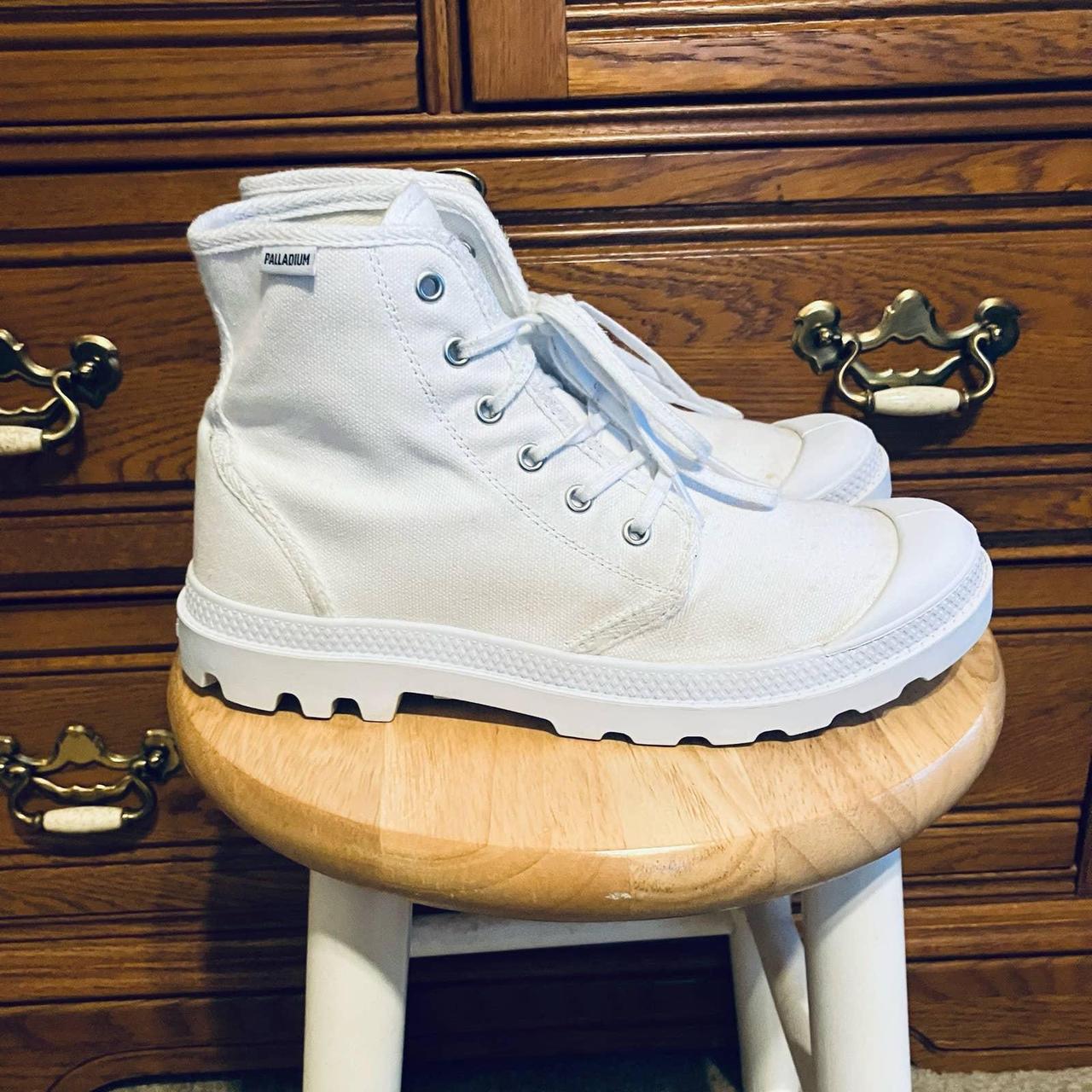 Palladium pampa hi hot sale originale white