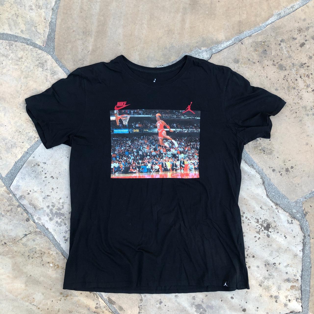 jordan free throw line dunk shirt