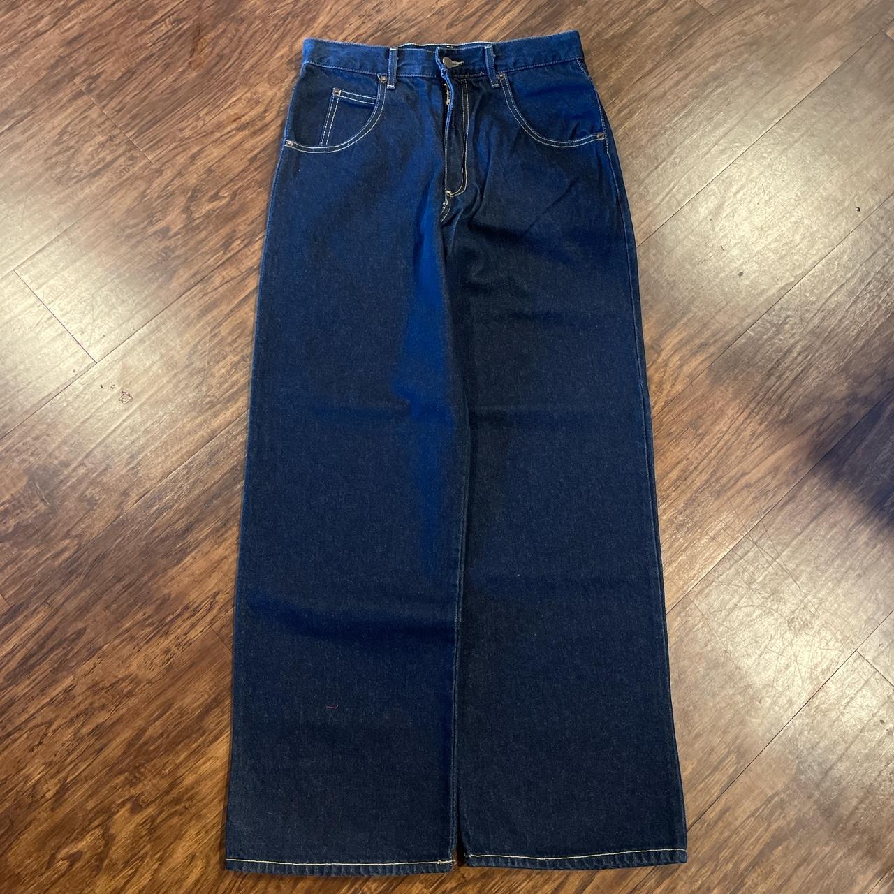 vintage 90s solo baggy jeans waist: 30” length:... - Depop