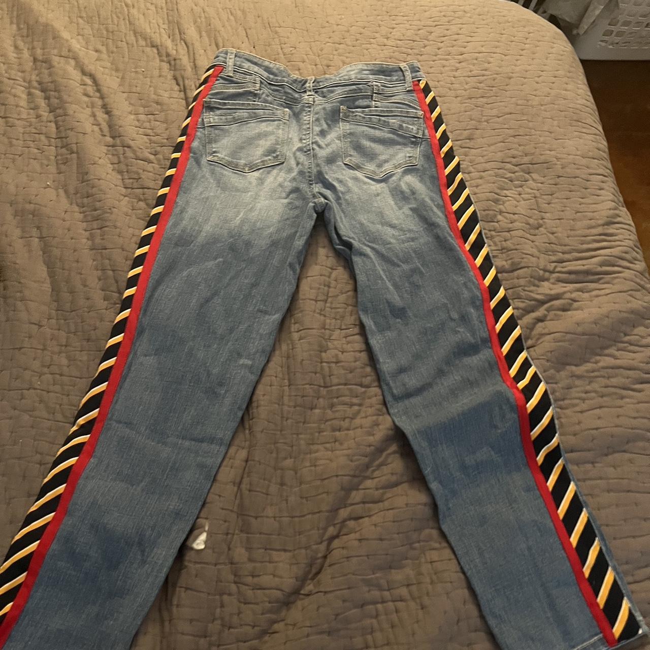 tommy hilfiger jeans side stripe