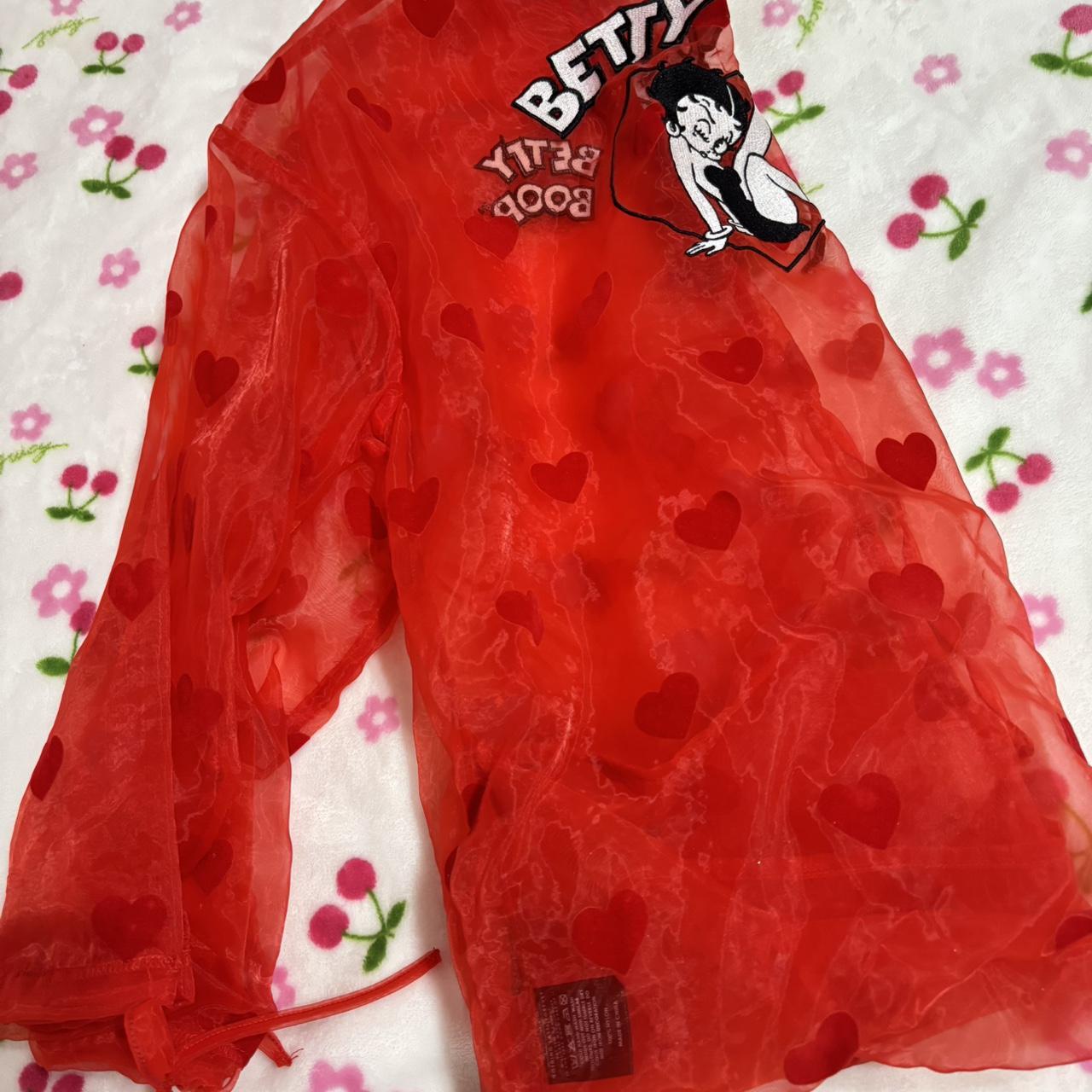 Lazy Oaf Women's Cardigan - Red/Multi - S – LAZY … - image 7