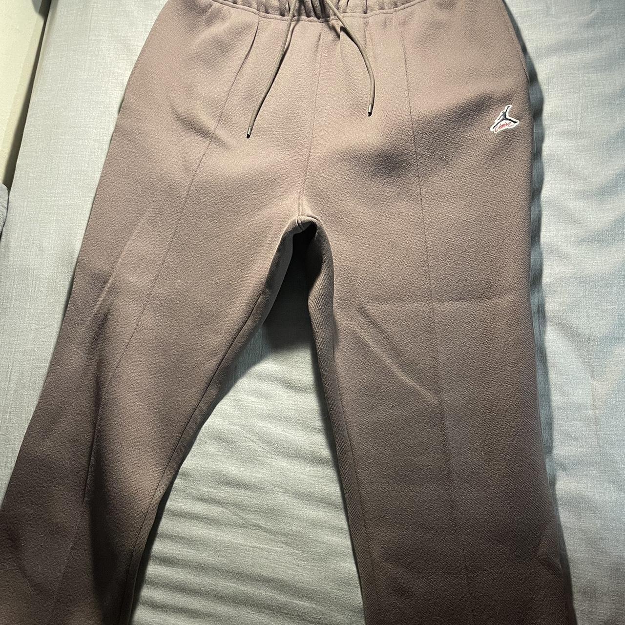 Jordan x Union LA Leisure Pants Ironstone Brown (XL) - Depop