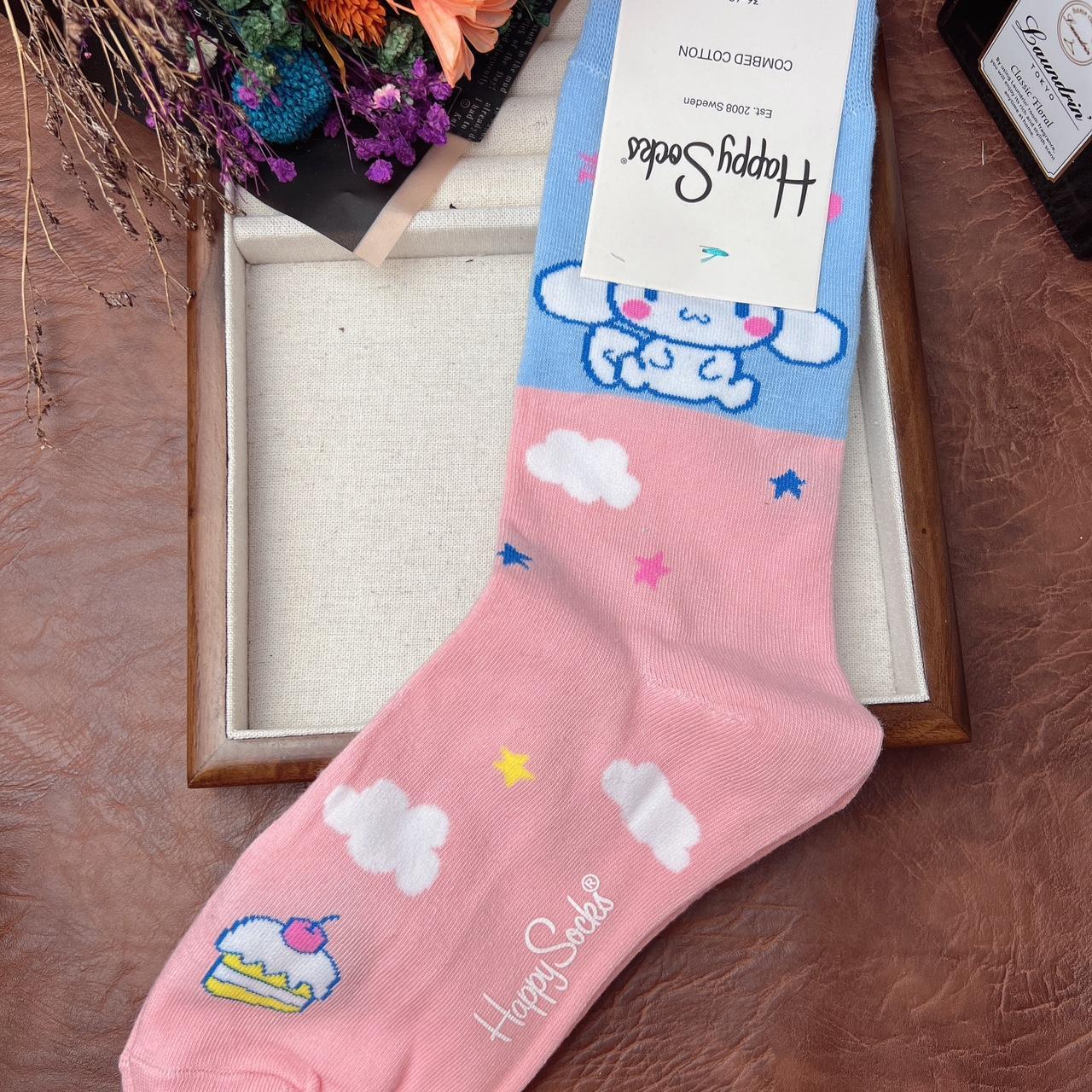 Happy Socks women Cotton socks Free size:US 5-10 - Depop
