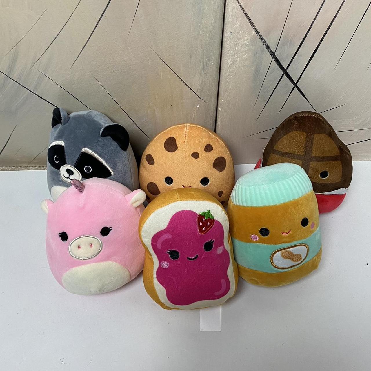 Squishmallows 5 dollars each, price can be... Depop