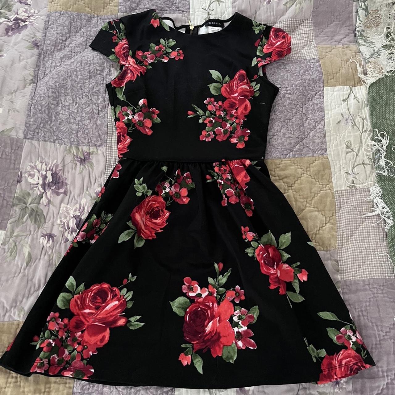 b darlin rose dress