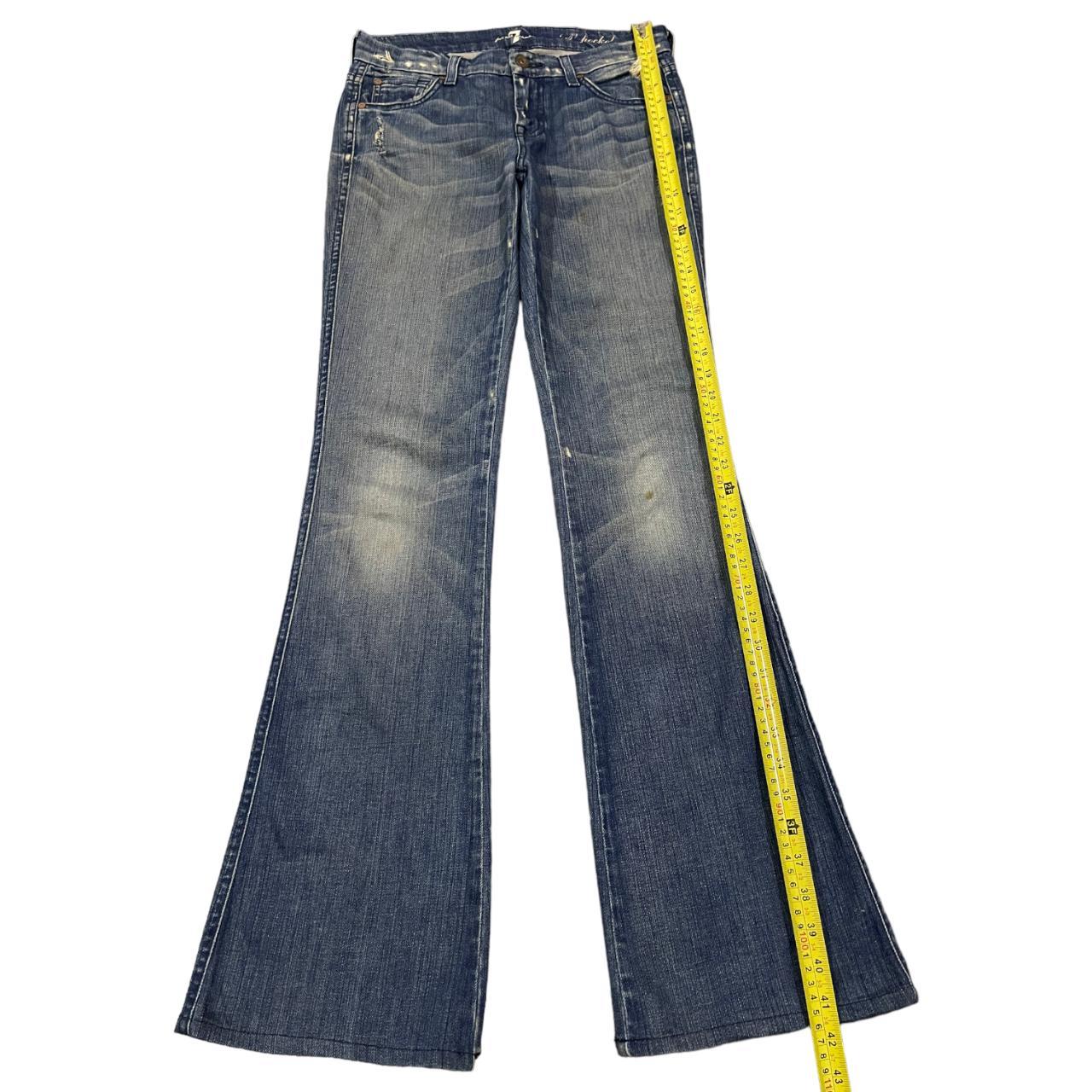 Vintage Japanese Brand Blue Wash Style Flare | Depop Vintage Japanese Brand Blue Wash Style Flare | Depop