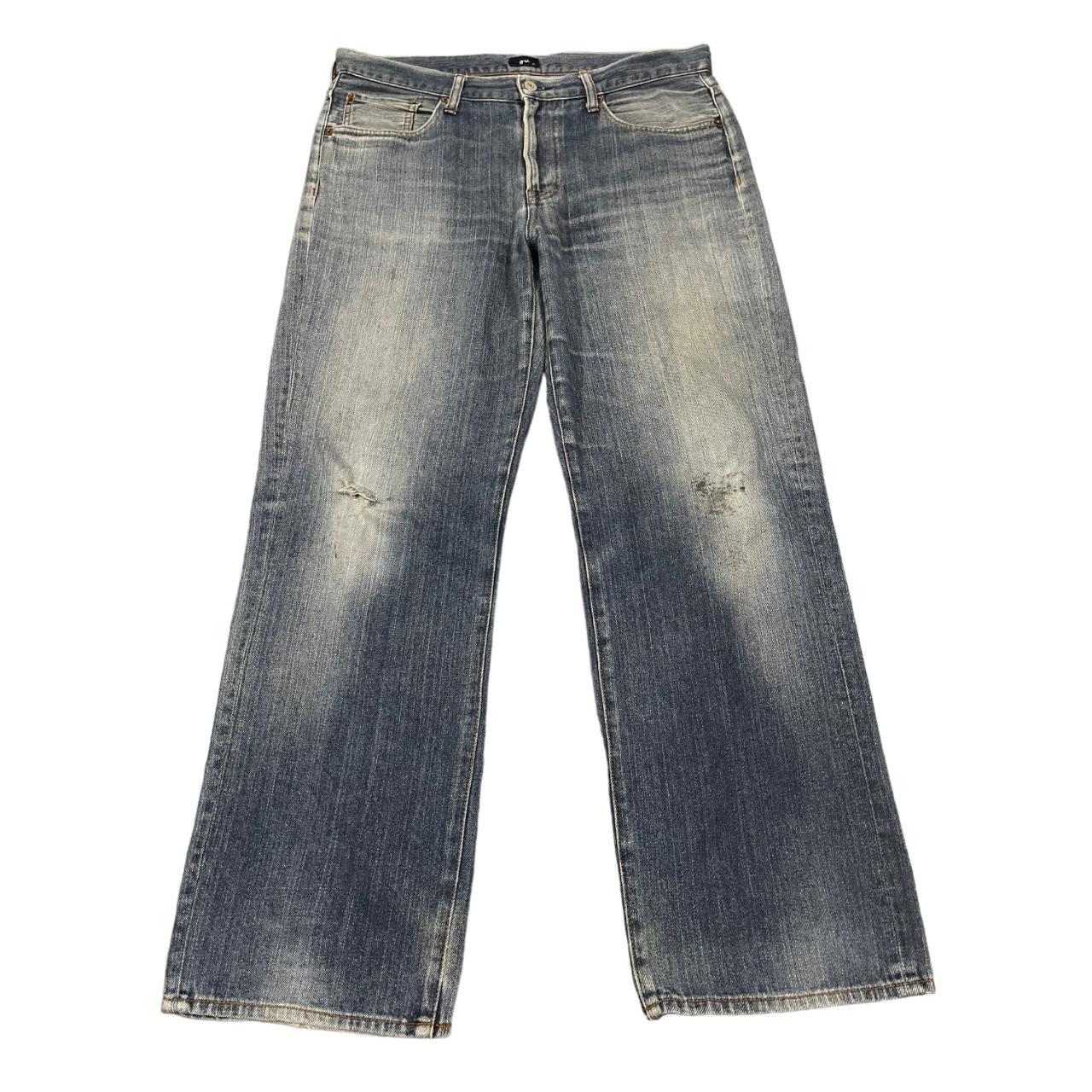 【U LAN】(UNISEX) Doggy Vintage Wash Denim Vintage wash Lulu Jean in Vintage Wash Denim | TWP