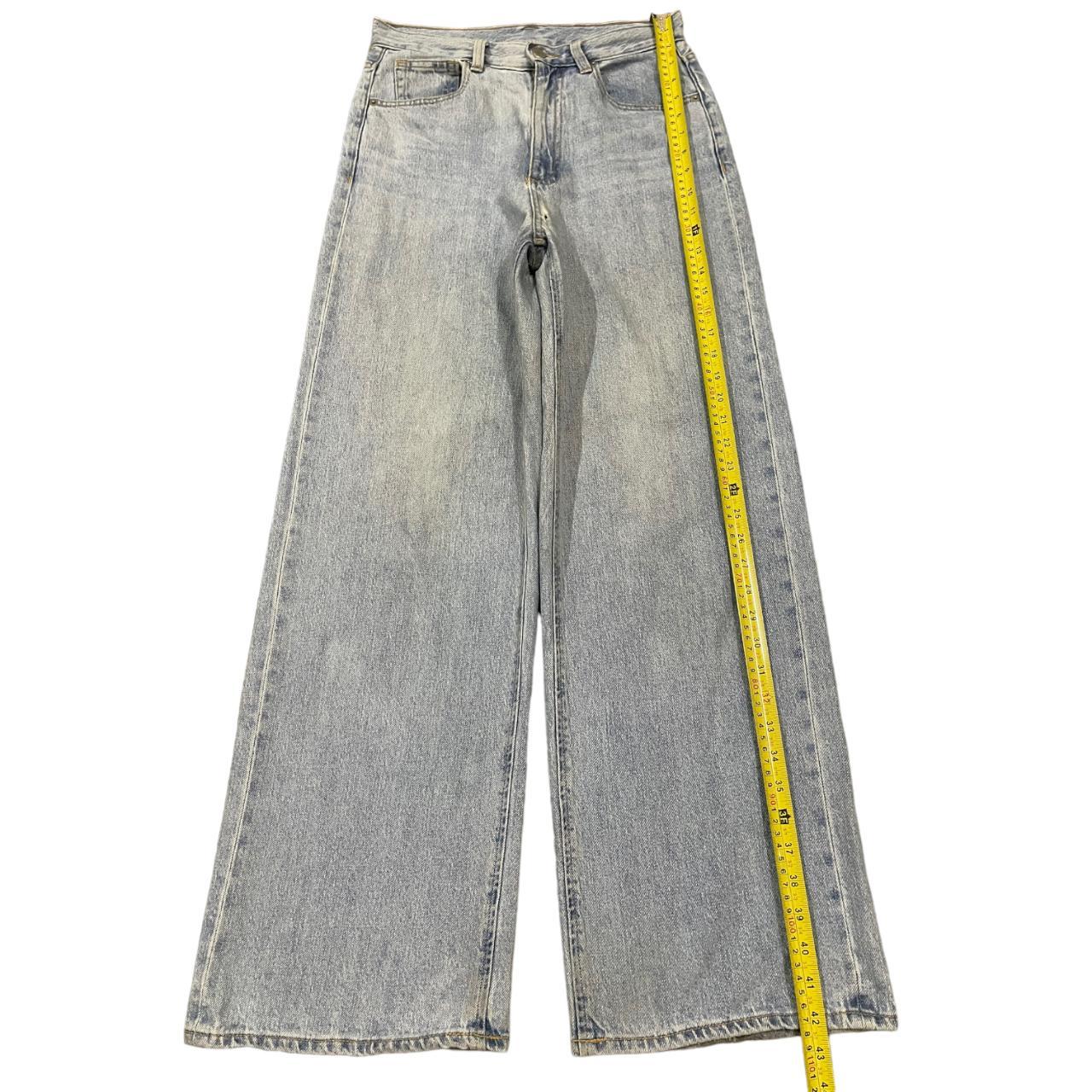 Vintage Japanese GU Blue Wash Style Baggy | Depop
