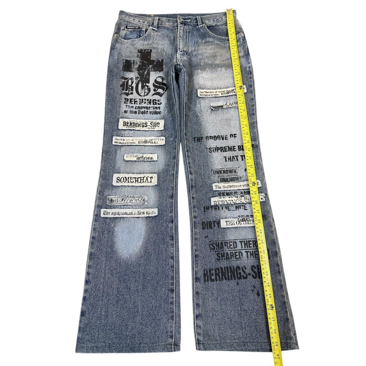 If Six Was Nine Men's Bootcut Embroidered Jeans -… - image 6
