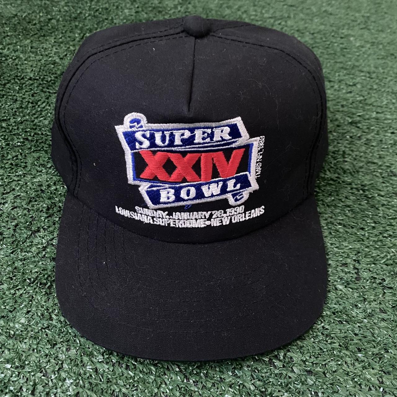 1989-90 Super Bowl hat. Cool design, very good... - Depop