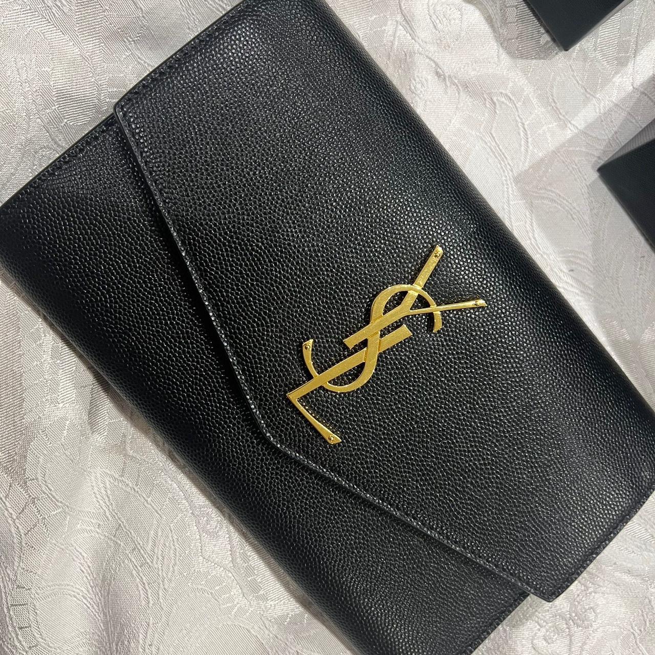 SAINT LAURENT Uptown leather cross body bag Depop