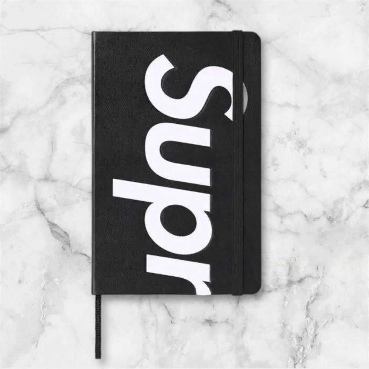 Supreme Moleskine Pocket Notebook Leather Cover / | Depop