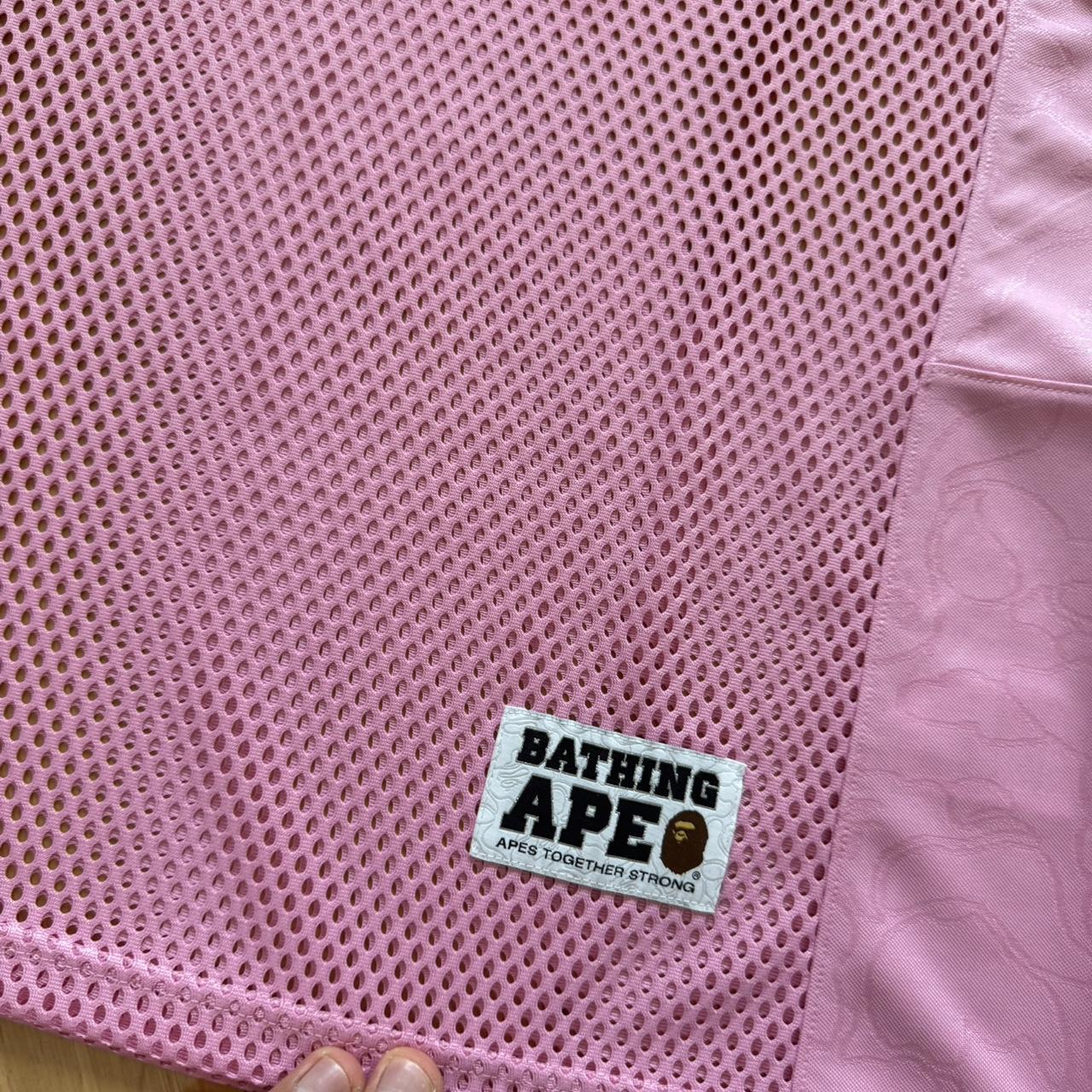 スケートボード BAPE LINE CAMO MULTILOGO RELAXED PINK BAPE line camo multilogo relaxed longsleeve Size | Depop