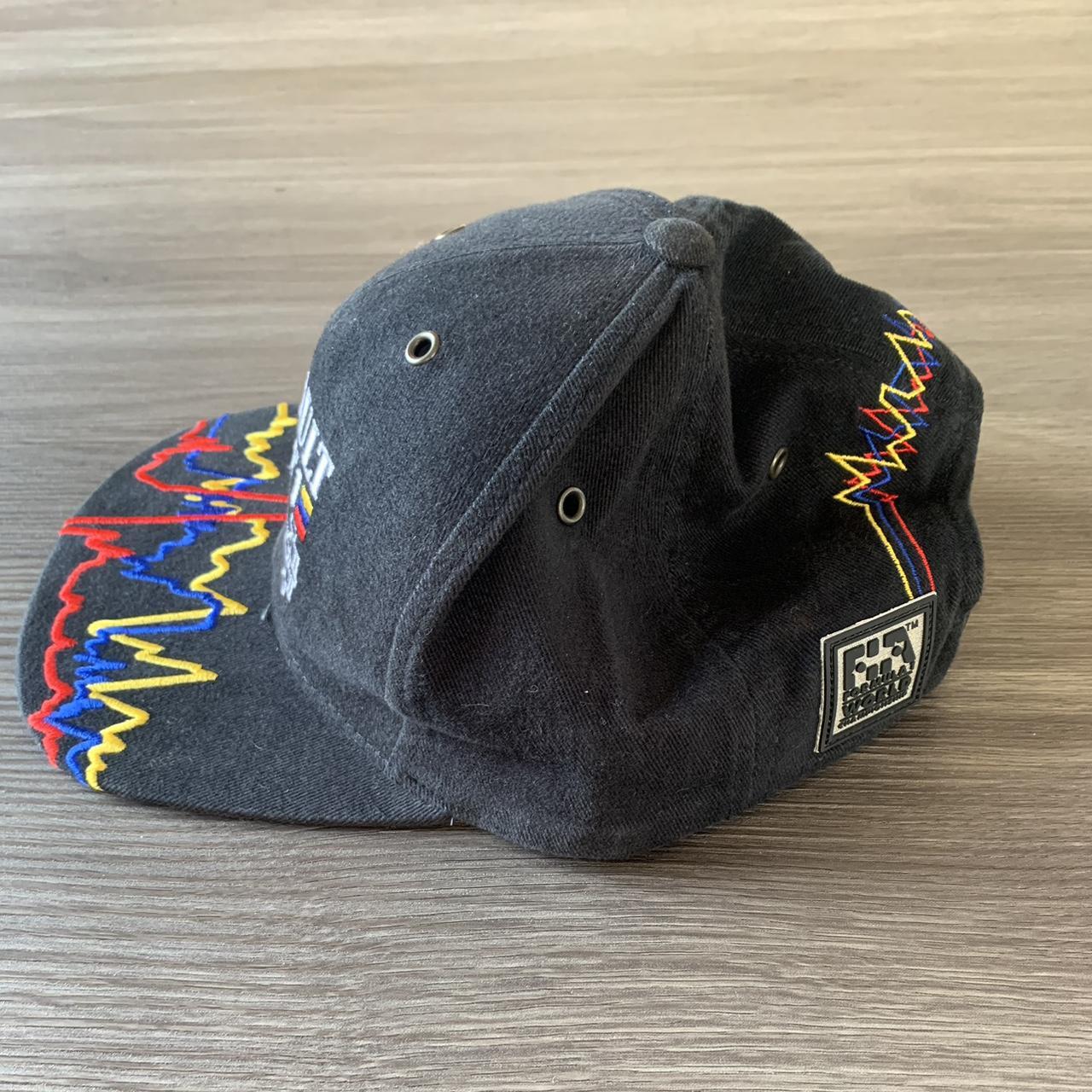 Men's Black And Blue Hat | Depop