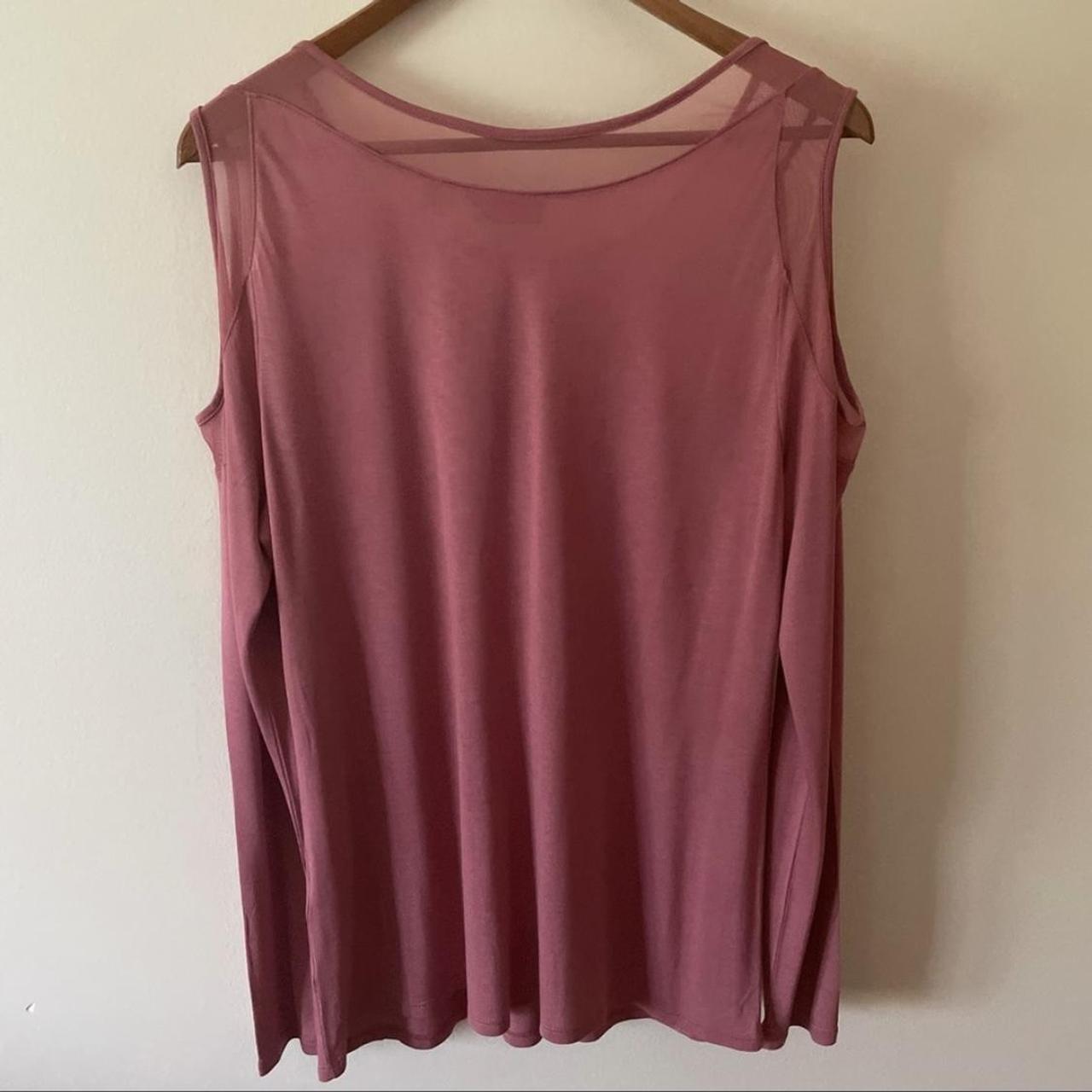 new york and company pink blouse