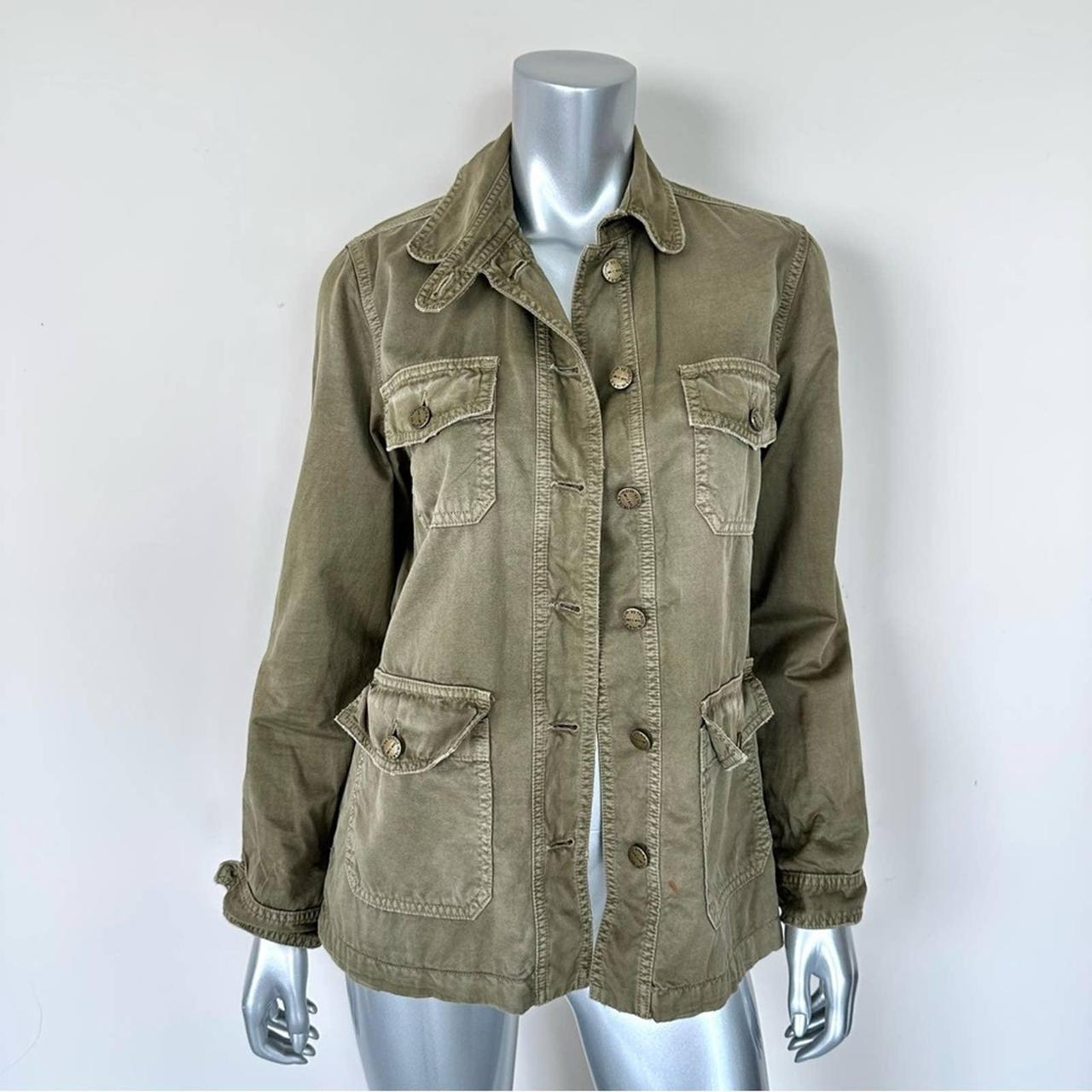 Current Elliot women military jacket size M Worn two... - Depop