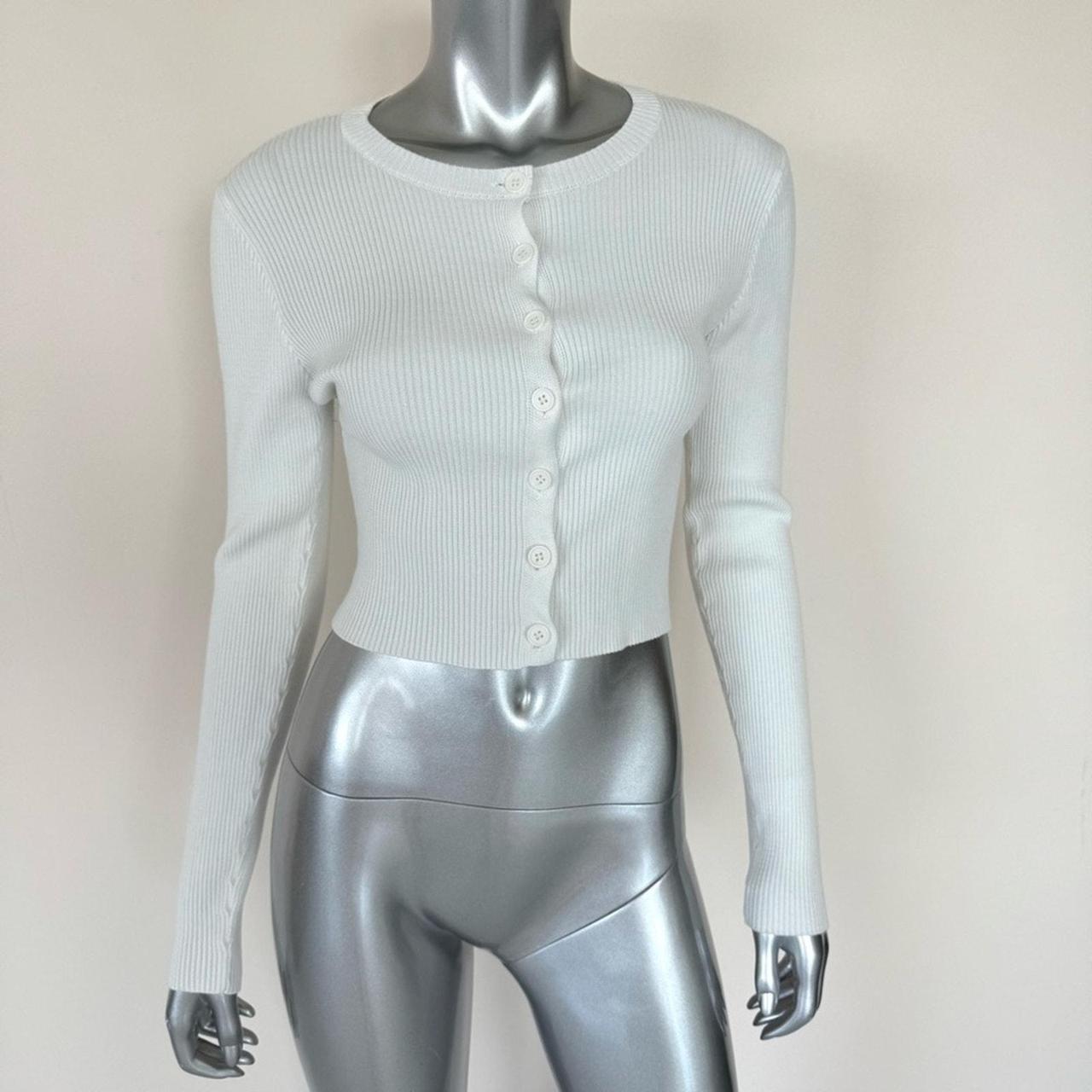 Forever 21 Women's Blouse White M – NEW!!! Forever 21 long - Main Image