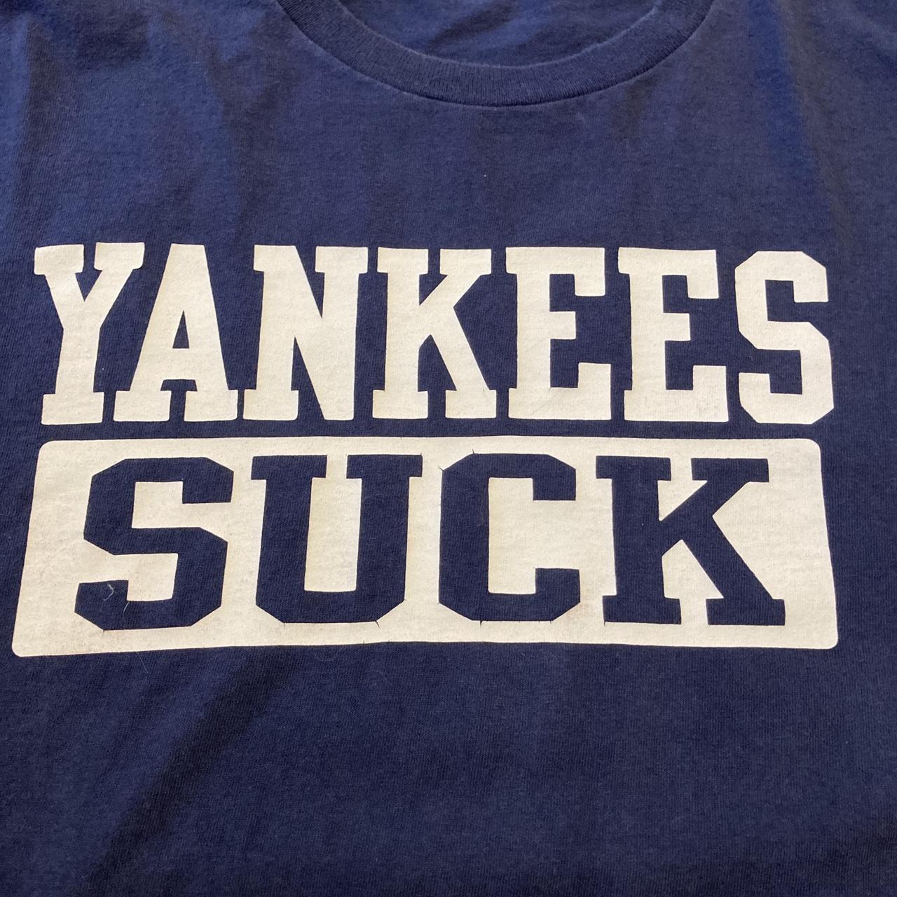 Official Yankees Fans Suck Mens 3XL Shirt' Men's T-Shirt