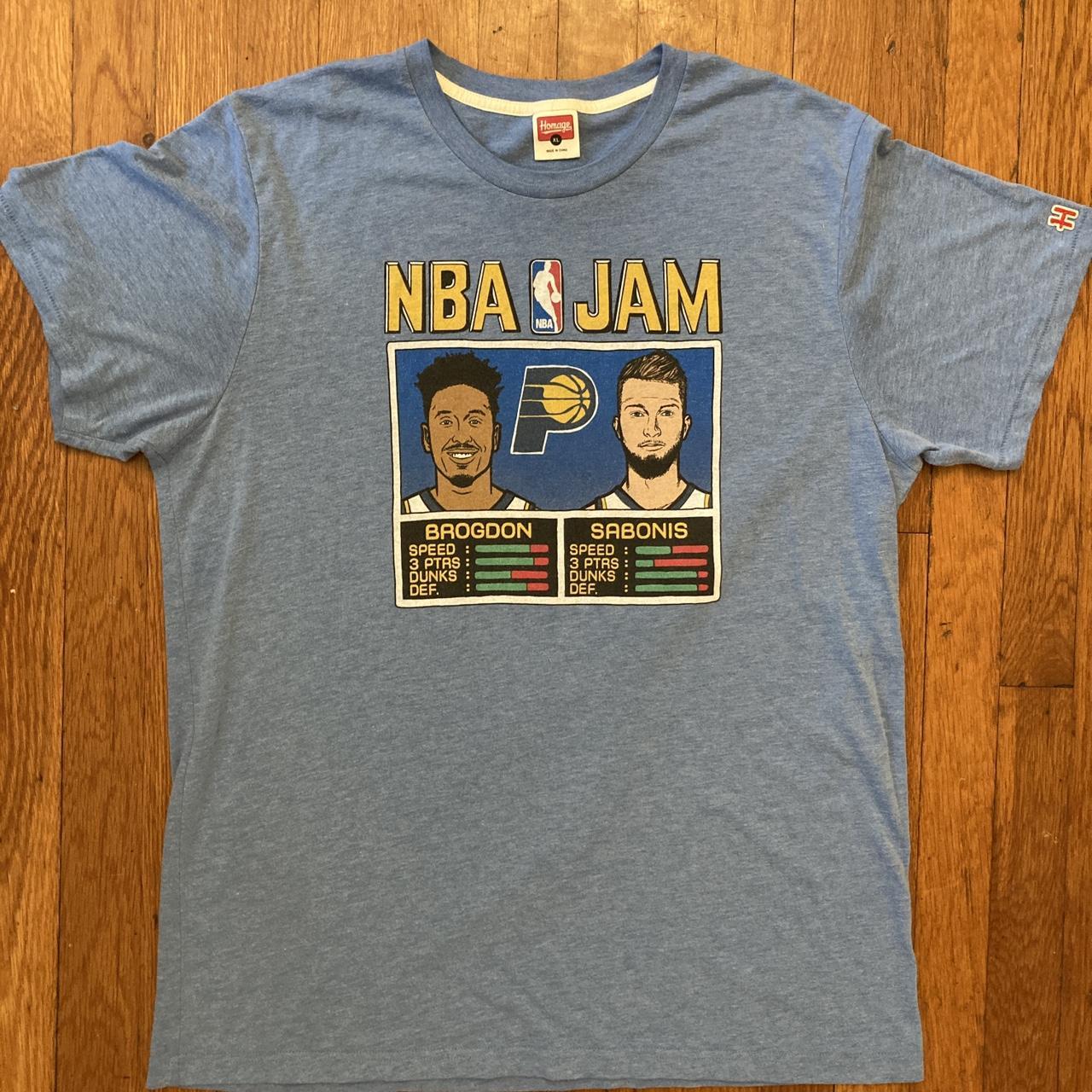 Men'S Indiana Pacers Nba Jam T-Shirt Homage