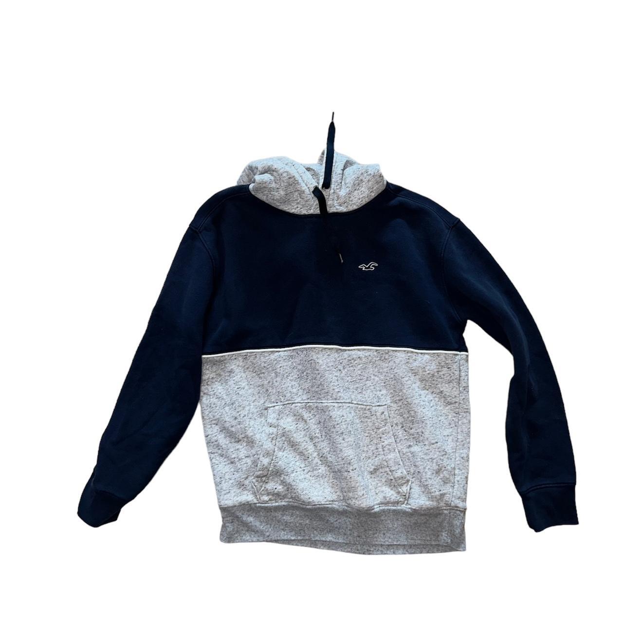 Hollister hotsell gray hoodie