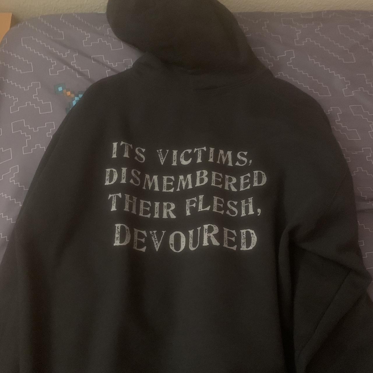 Devourment hoodie Size L from warlord... - Depop