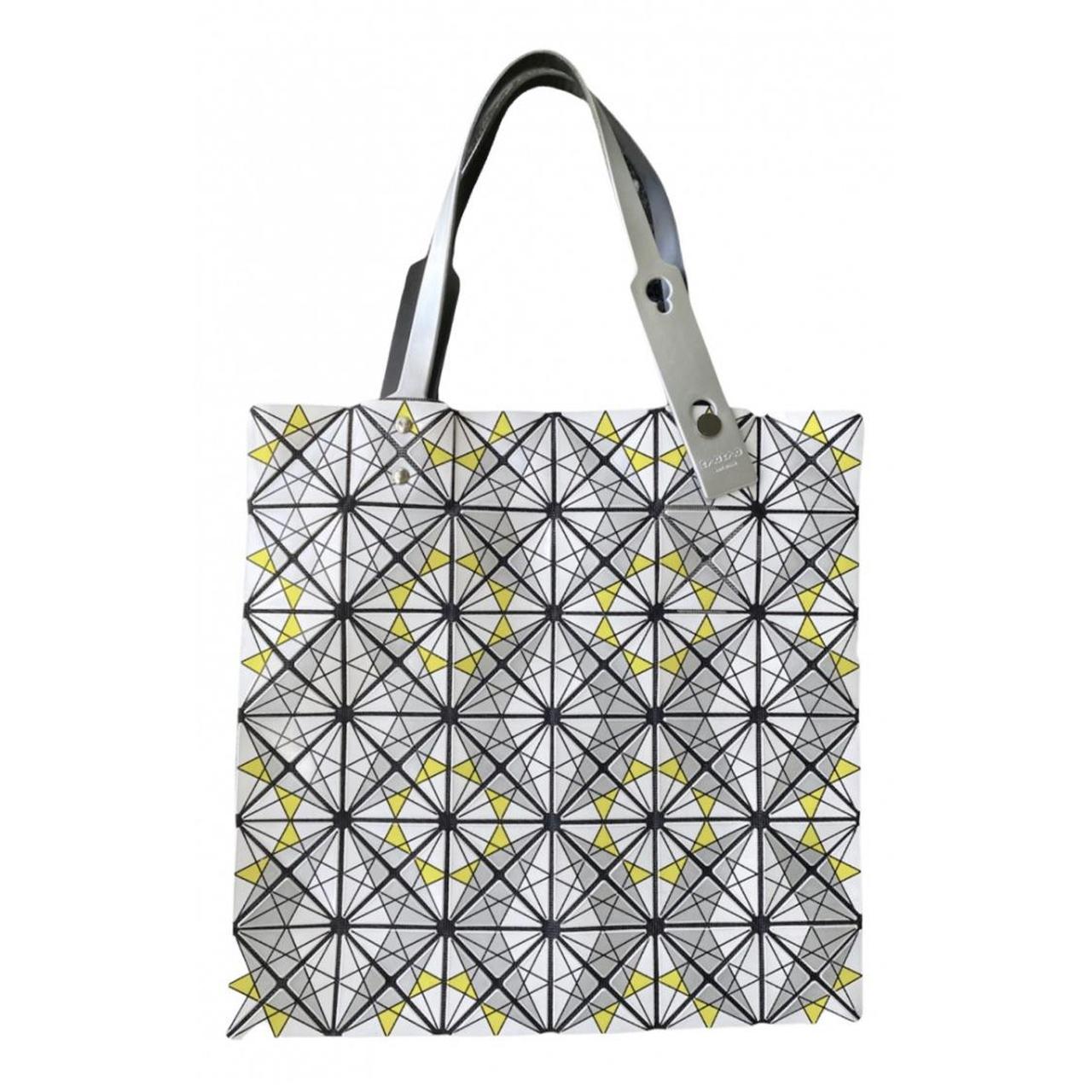 Issey Miyake Women's White and Grey Bag | Depop