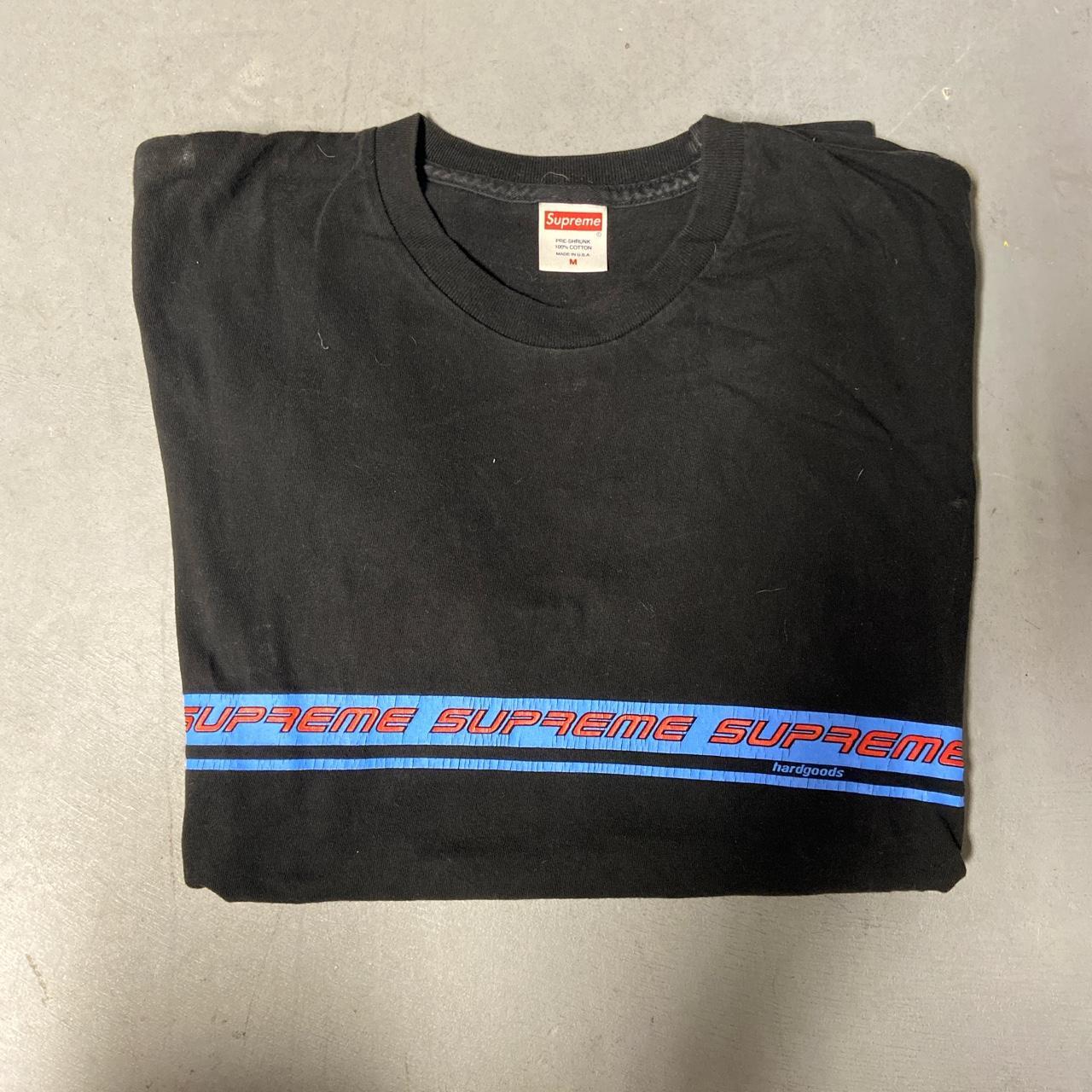 Supreme hard 2024 goods tee black