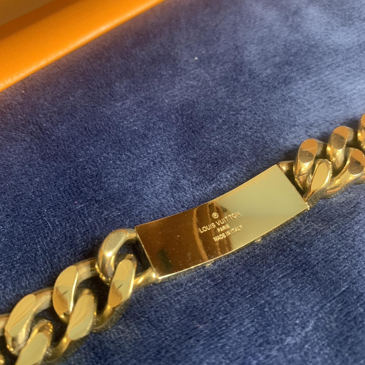 Louis Vuitton gold bracelet - Depop