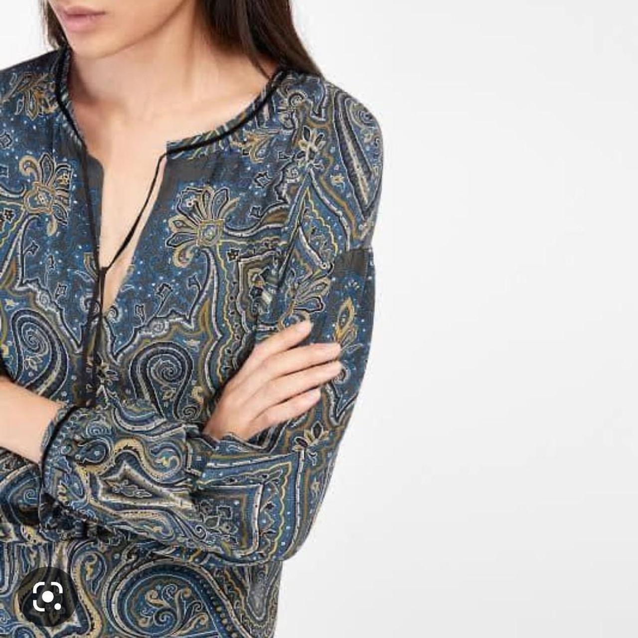 Massimo dutti sale paisley dress