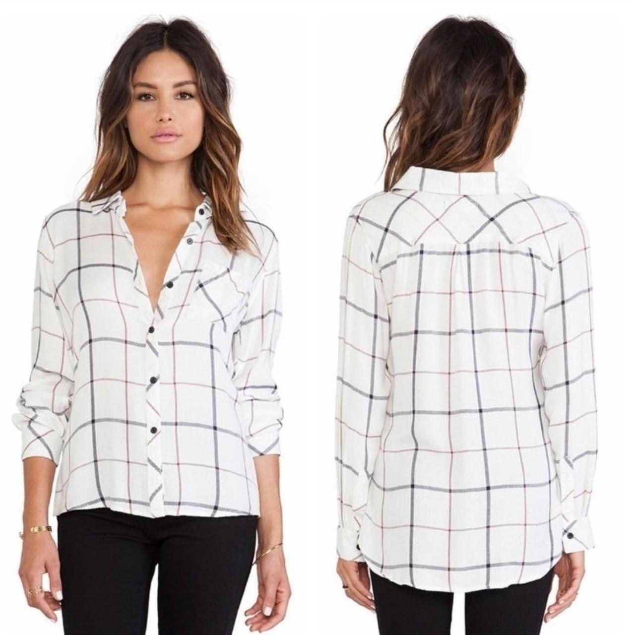 Rails Kendra Plaid buy button shirt