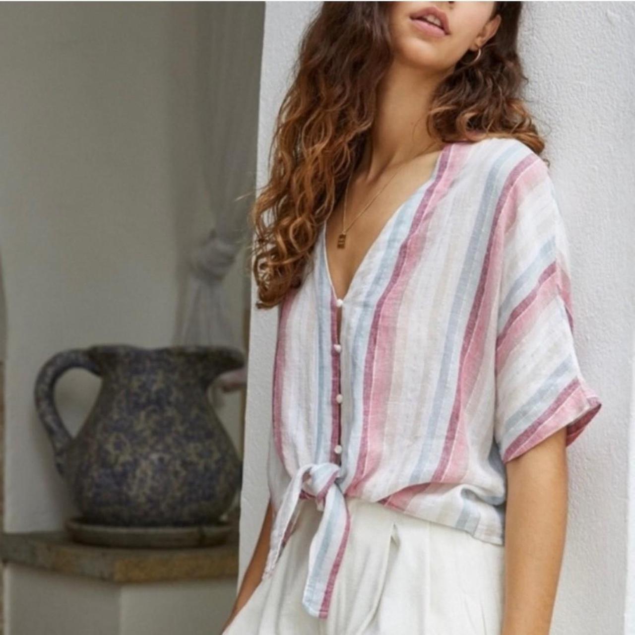 Rails Women's Blouse - Pink - S – Rails Thea Trop… - image 1