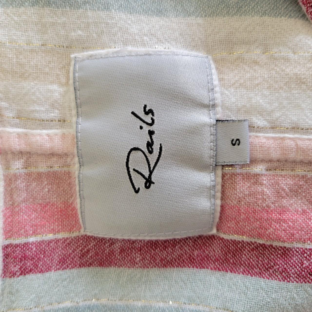 Rails Women's Blouse - Pink - S – Rails Thea Trop… - image 3