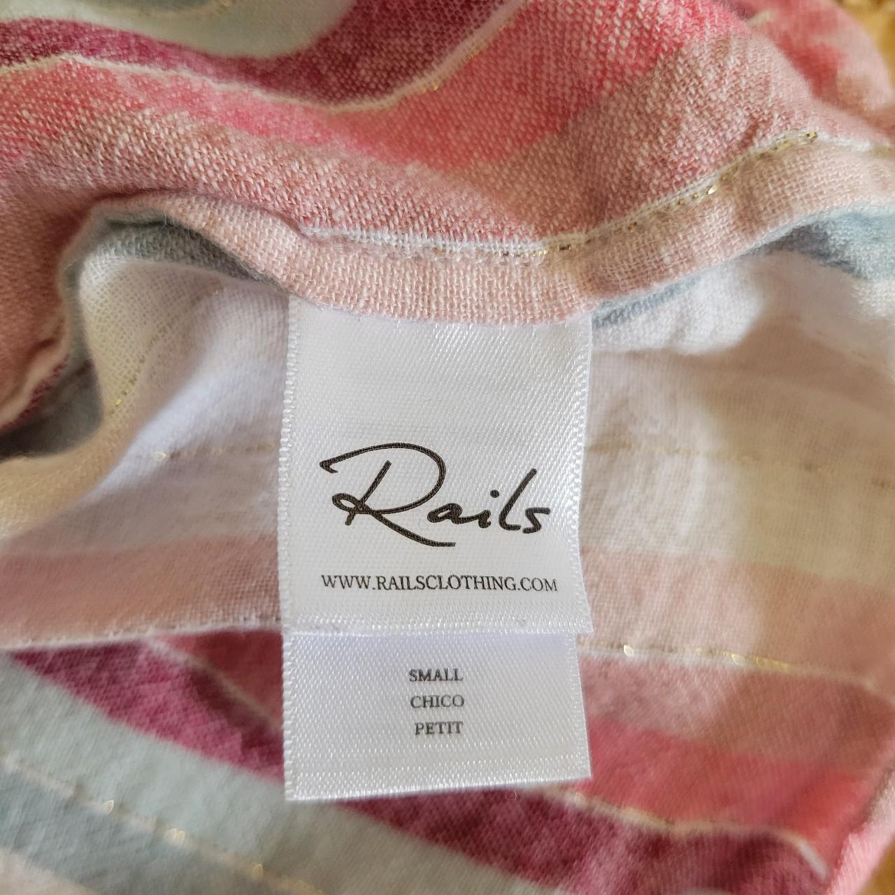 Rails Women's Blouse - Pink - S – Rails Thea Trop… - image 8