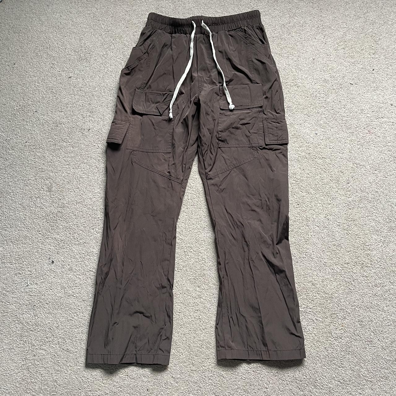 Light weight pants With zipper to flare the... - Depop