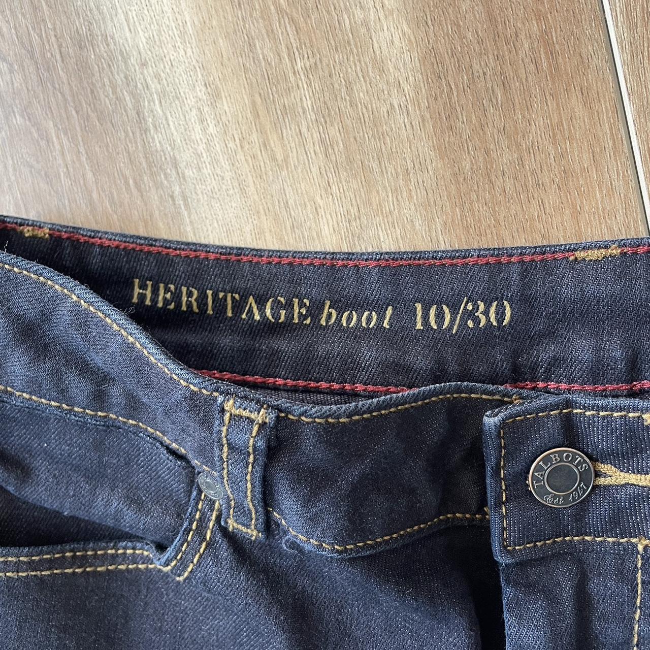 Dark indigo bootcut jeans Size 10/30 fits men about... - Depop
